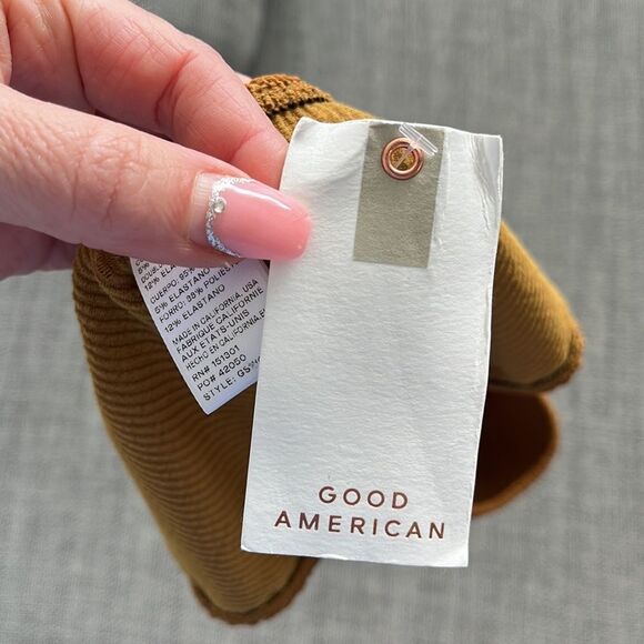 Good American‎ Bikini Bottoms Womens Size 5 6 XXL XXXL Brown - Picture 5 of 7